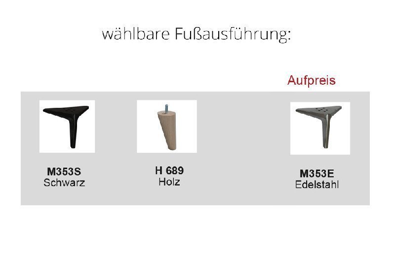 Fußausführung