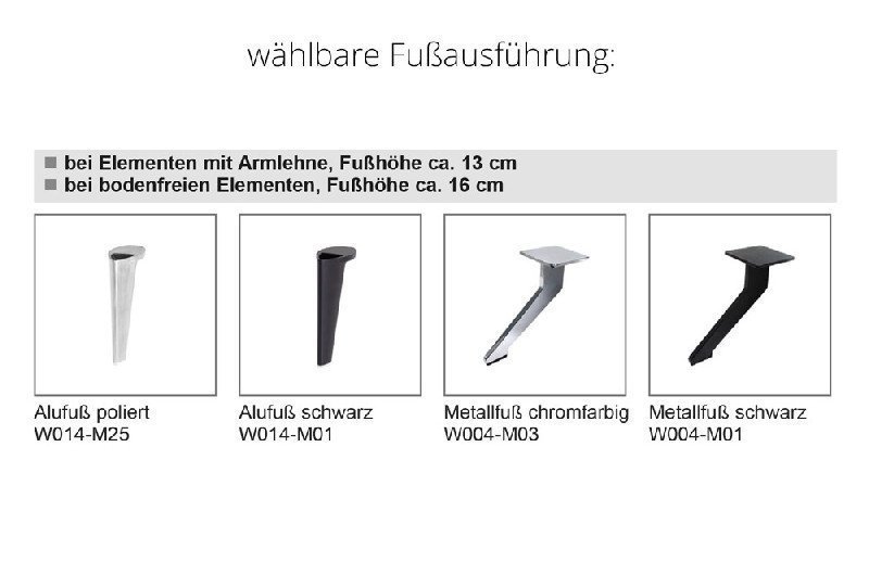 Fußausführung
