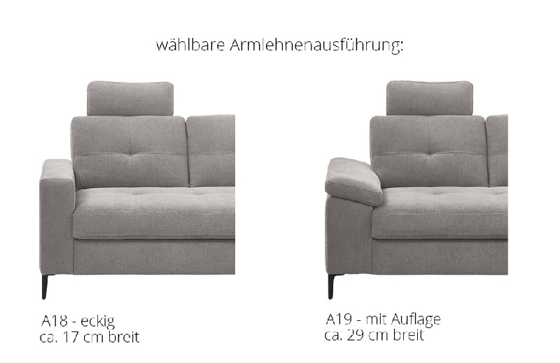 Armlehnenausführung