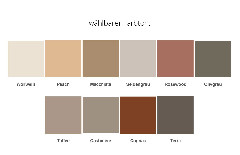 Farbtöne Metallfuß