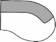 Abschlussteil rund rechts