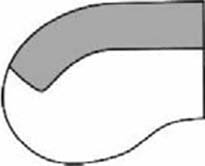 Abschlussteil rund groß links