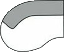 Abschlussteil rund groß links