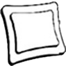 Flatterkissen groß
