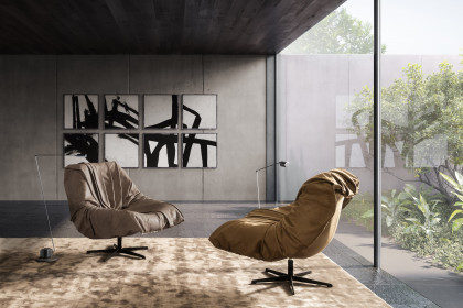 Singapore I von designwerk - Drehsessel mud