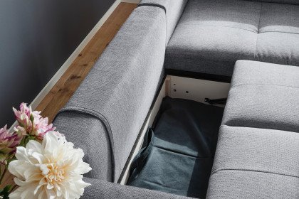 Pierre de Luxe von Nova Via - Ecksofa rechts stone