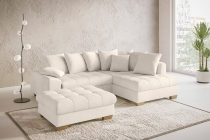 Nikita II von Nova Via - Polstergarnitur rechts ecru