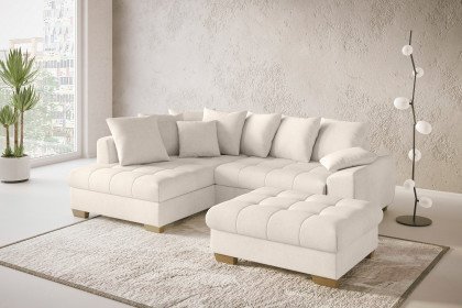 Nikita II von Nova Via - Polstergarnitur links ecru