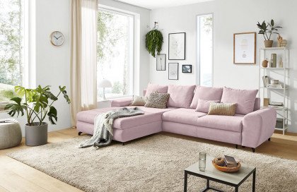 Yoko von BENIX - Polstersofa links rose