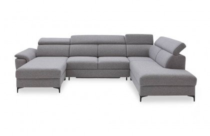 Braga-LE25 von BENIX - Wohnlandschaft rechts grau