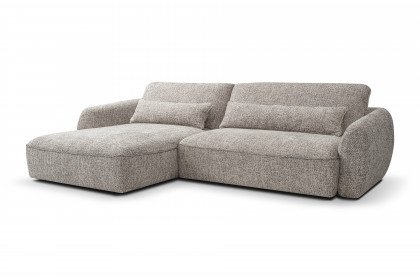 Elvio von BENIX - Eckcouch links hellbraun