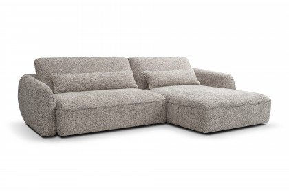 Elvio von BENIX - Eckcouch rechts hellbraun