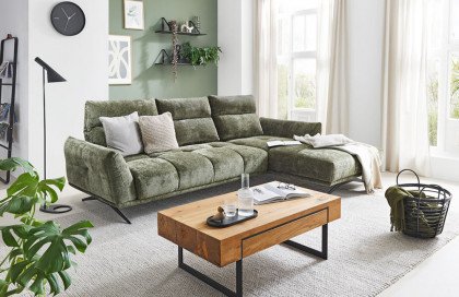 Giovanni von BENIX - Sofaecke rechts olivgrün