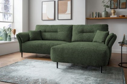 Piatelli von Benformato - Eckgarnitur Ausführung rechts olive