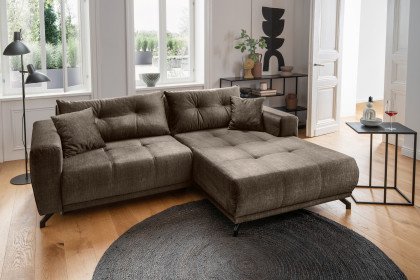 Restato von Benformato - Polstersofa Variante rechts braun