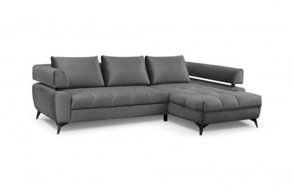 Paris-LE25 von BENIX - Ecksofa rechts hellgrau