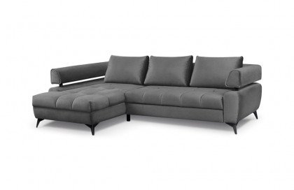 Paris-LE25 von BENIX - Ecksofa links hellgrau