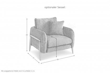 Apulia von Primavera Furniture - Sofaduo moss