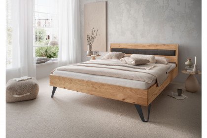 BE-0823 von GK Möbelvertrieb - Bett mit Polsterkopfteil 180x200 cm
