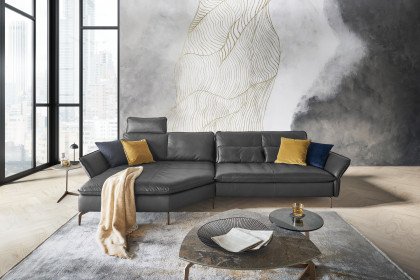 MR 2340 von Musterring - Ecksofa Variante links anthrazit