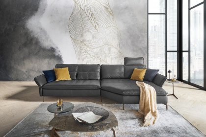 MR 2340 von Musterring - Ecksofa Variante rechts anthrazit