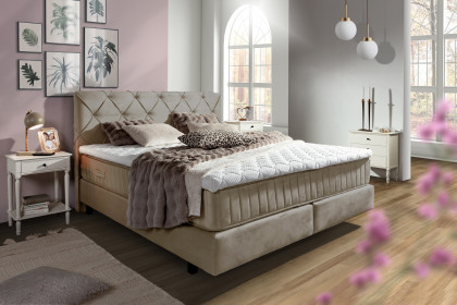 Toddy von GUTMANN FACTORY - Boxspringbett schlamm