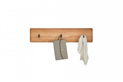 KM-0663 von GK Möbelvertrieb - Hakenleiste in Wildeiche massiv