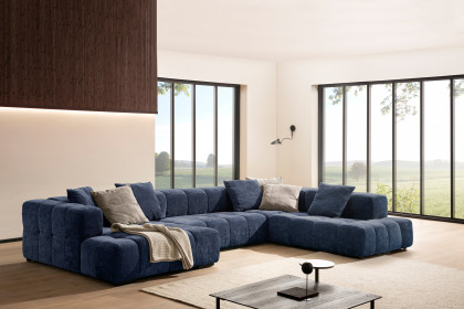 Lucy-LE24 von designwerk - Wohnlandschaft rechts blu