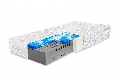 Caeli-Senior von Ahorn - Kaltschaum-Geltouch-Matratze 90 x 200 cm H2/H3