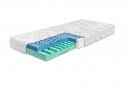Juna-Senior von Ahorn - Hybridschaum-Matratze 90 x 200 cm H2/H3