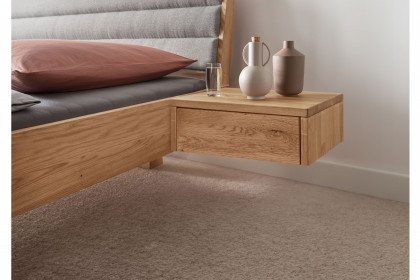 BE-0828 von GK Möbelvertrieb - Hänge-Nachtkonsole Wildeiche geölt