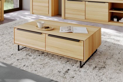 Brest von Elfo Möbel - Couchtisch 6585 Buche/ schwarz