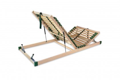 Portoflex-KF-G-Mega von Ahorn - Lattenrost mit manueller Verstellung und Bettkastenöffnung