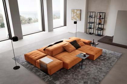 Puzzle von designwerk - XXL-Sofa rust