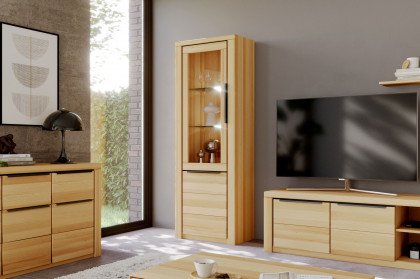 Brest von Elfo Möbel - Vitrine 6551 Buche