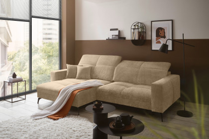 Jersey von set one by Musterring - Ecksofa Variante links macchiato