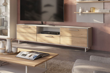 Kai von Elfo Möbel - Lowboard 5806 Eiche bianco