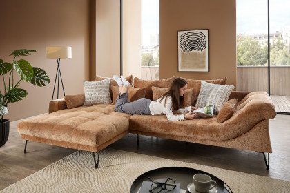 Garda von Benformato - Eckcouch koralle