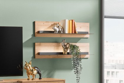 Deltona von set one by Musterring - Wandboard Eiche, Breite ca. 100 cm