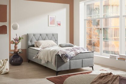 Cornwill von ED-Lifestyle - Polsterbett 120 grey