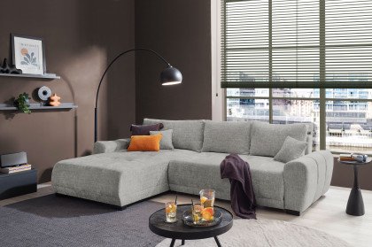 Bellingen von ED-Lifestyle - Polstergarnitur links silver