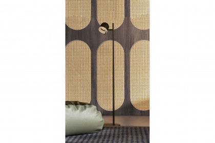 Pom von Pode - Stehlampe aus Stahl, pulverbeschichtet in Charcoal