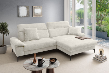 Cancelli von Benformato - Eckcouch Ausführung rechts creme