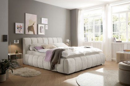 Nairobi von ED-Lifestyle - Polsterbett 180 ivory