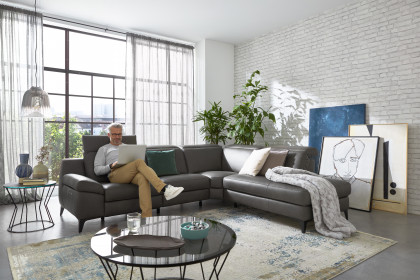 MR 9120 von Musterring - Polstersofa rechts grey