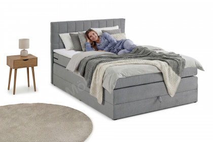 Hawaii von ED-Lifestyle - Boxspringbett 140 light grey
