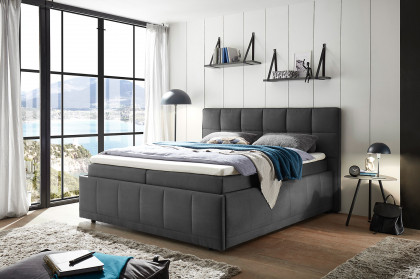 Fulham 6 von ED-Lifestyle - Polsterbett 180 anthrazit