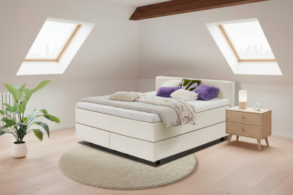 Sienna-Dream von DONE.® - Boxspringbett Flex in Beige