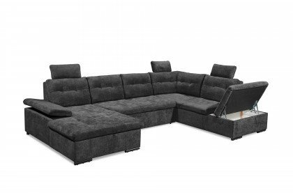 Ronda von ED-Lifestyle - Wohnlandschaft rechts black