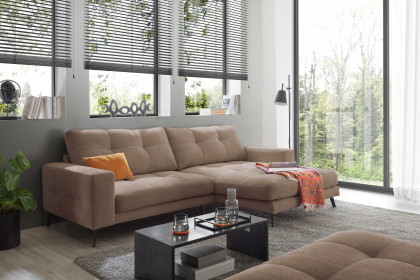 Rockport von ED-Lifestyle - Eckgarnitur rechts mink